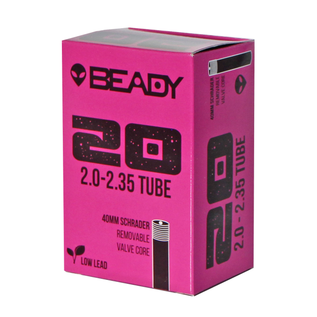 Beady Butyl Tube, 20x2.0-2.35"