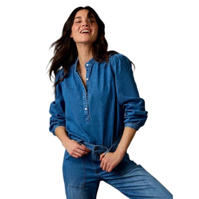 Carve Marin Lightweight Denim Top