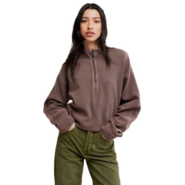 Free People Celeste Quarter Zip