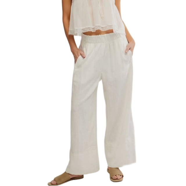 Free People Days End Linen Pull On