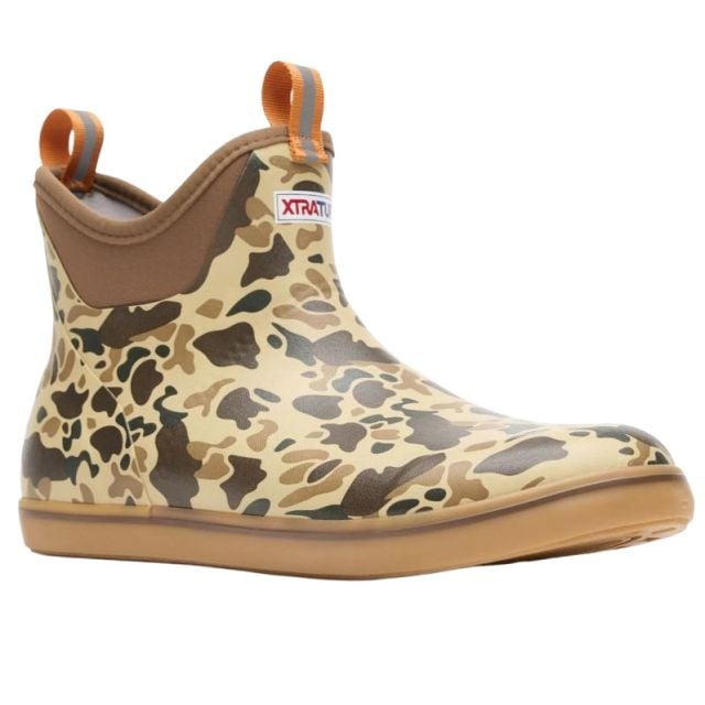Men's Duck Camo Ankle Deck Boot