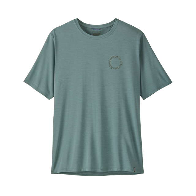 Patagonia Men's Cap Cool Daily Shirt - Spoke Stencil