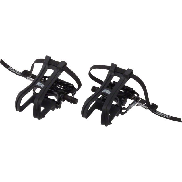 Dimension Compe Combo Pedals/Toe Clip Combo