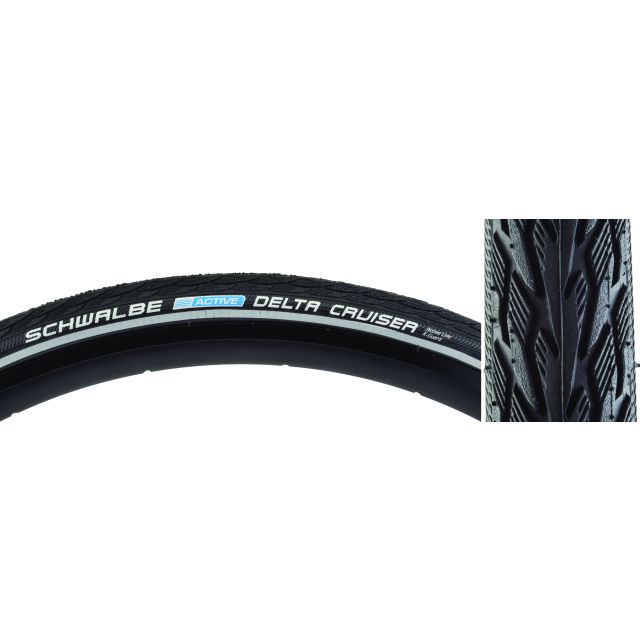 Schwalbe Delta Cruiser Active Twin KG - 26X1-3/8