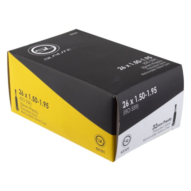 SunLite Tubes 26X1.50-1.95 - Presta