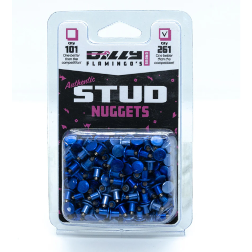 Billy Flamingo Stud Nuggets – Anodized Aluminum Studs: Pack of 261
