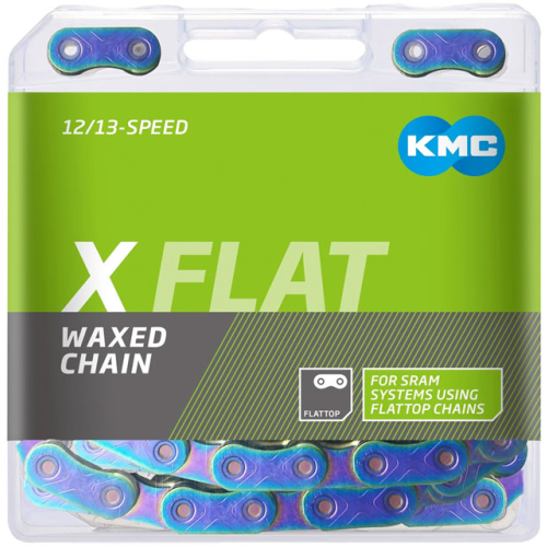 KMC X-Flat Waxed Chain - 12/13-Speed
