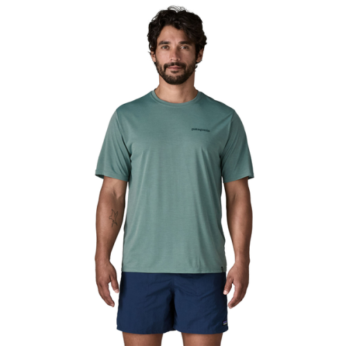 Patagonia Men's Cap Cool Daily Shirt - Boardshort Logo