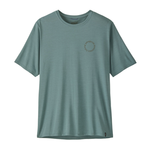 Patagonia Men's Cap Cool Daily Shirt - Spoke Stencil