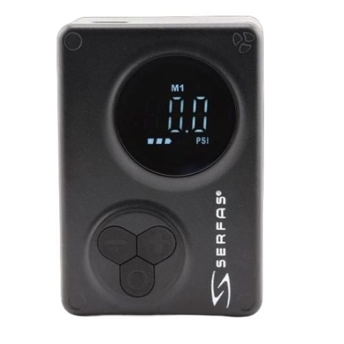 Serfas Air Force Go Electric Mini Pump w/ Gauge