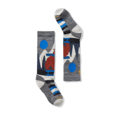 Smartwool Kids Ski Light Cushion Sleigh Bear OTC Socks
