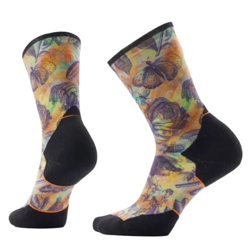 Smartwool Women's Trail Run Floral Party Print Crew Socks