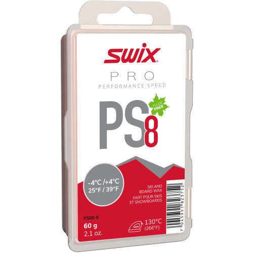 Swix PS8 Red -4°C/+4°C