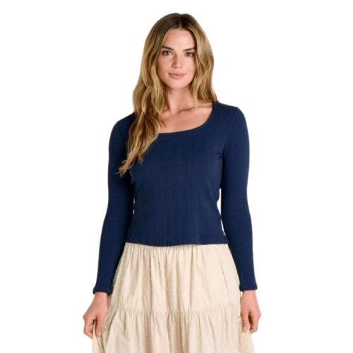 Toad & Co Rosalie Square Neck LS Tee