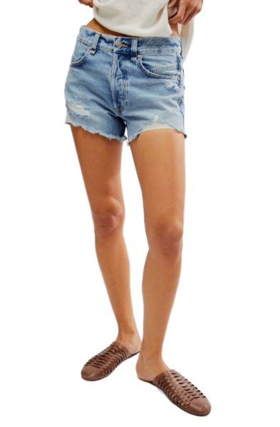 Free People Now Or Never Denim Short