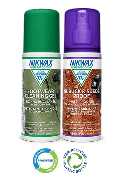 Nikwax Nubuck/Suede Spray - Duo