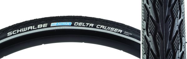 Schwalbe Delta Cruiser Active Twin KG - 26X1-3/8