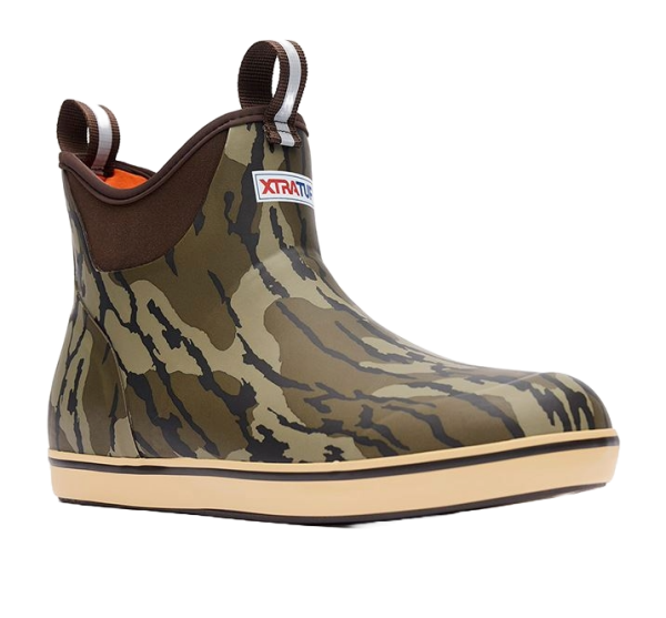 Xtra Tuf Men's 6" Ankle Deck Boot- Mossy Oak™ Bottomland